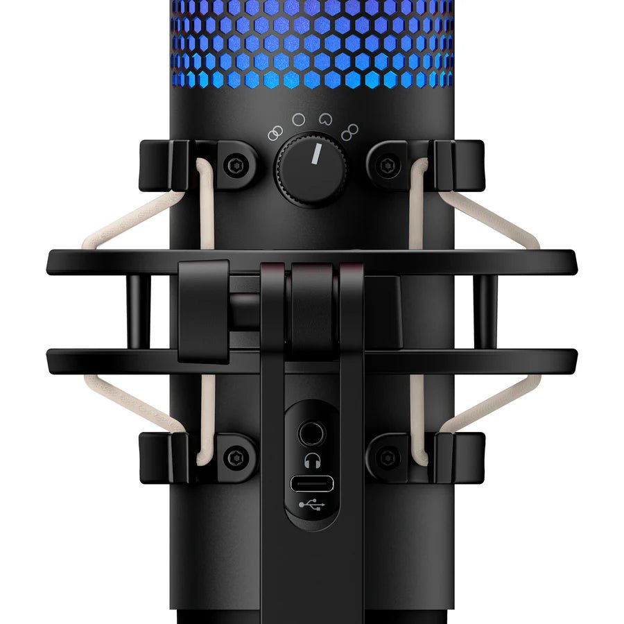 HyperX QuadCast S USB Microphone RGB Lighting | 4P5P7AA - Vektra Computers LLC HyperX QuadCast S USB Microphone RGB Lighting | 4P5P7AA - Vektra Computers LLC